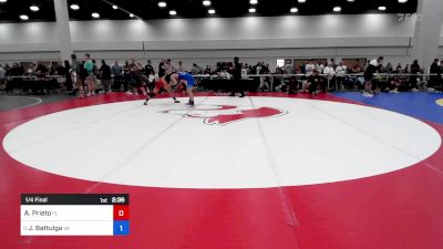 157 lbs 1/4 Final - Angel Prieto, Florida vs James Battulga, Virginia