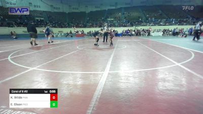 96 lbs Consi Of 8 #2 - Kendalynn Wilde, Perry Wrestling Academy vs Everly Olson, Piedmont