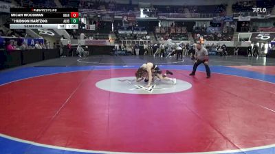 1A-4A 120 Semifinal - Hudson Hartzog, Alexandria HS vs Micah Woodman, Oak Grove