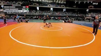 6A 114 lbs Champ. Round 1 - Kiana Riggenbach, San Antonio Roosevelt vs Nevada Daniels, Katy Cinco Ranch