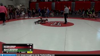 70 lbs Cons. Round 2 - Jayden Waluyn, Skulls And Crossbones vs Dax Carden, Techfall Wrestling Club