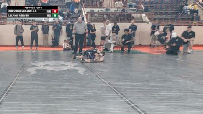50_B lbs Consi Of 16 #1 - Greyson Mirabella, Burgettstown vs Leland Reeves, Nazareth