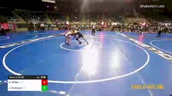 125 lbs Consi Of 32 #2 - Hunter Shike, Unity Youth Wrestling vs Jose Gallegos, WolfPack Wrestling Academy