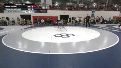 65 kg Cons. Sub-semis - Eren Sement, Cliff Keen Wrestling Club vs Smokey McClure, Brunson UVRTC