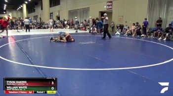 157 lbs Semis & 5th Wb (32 Team) - William White, West Georgia WC vs Tyson Rakers, Team Shutt Weston