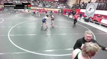 215 lbs Cons. Round 2 - Jack Conrad, Mountain View High School vs Jackson Dixon, Middleton