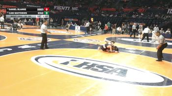 3A 150 lbs Cons. Round 2 - Daniel Blanke, Barrington vs Cam Matthews, DeKalb