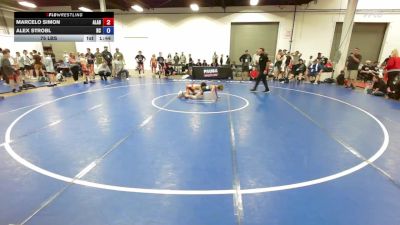 75 lbs Marcelo Simon, Alabama vs Alex Strobl, North Carolina