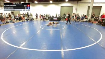 75 lbs Marcelo Simon, Alabama vs Alex Strobl, North Carolina