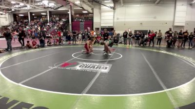 187 lbs Champ. Round 2 - Landon McCarty, Osceola vs Hunter James, Coon Rapids Mat Bandits Wrestling Club