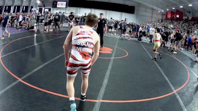 144 lbs Champ. Round 1 - Eli Silvernail, Edgewood Wrestling Club vs Kieran Beach, Northern Exposure Wrestling Club