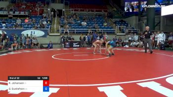 106 lbs Rnd Of 32 - Kayelin Johansen, Idaho vs Greta Gustafson, California