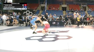157 lbs Champ. Rd Of 128 - Ross Davis, Missouri vs Aibar Aitkaliuly, Rhode Island