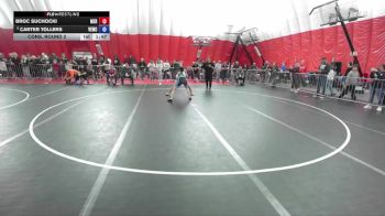 132 lbs Cons. Round 2 - Broc Suchocki, Merrill vs Carter Tollers, Valley Elite Wrestling Club