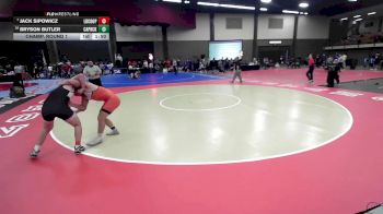 175 lbs Champ. Round 1 - Jack Sipowicz, Lubbock Cooper vs Bryson Butler, Amarillo Caprock