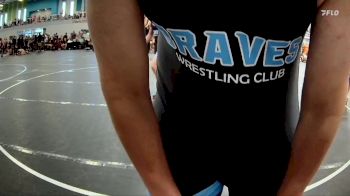 215 lbs Round 3 (6 Team) - Gavin Wells, Braves WC vs Lashawn Powell, BHWC | Black Hive Wrestling Club