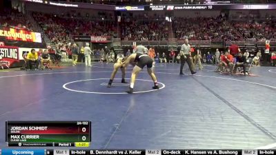 2A-132 lbs Cons. Round 4 - Jordan Schmidt, Solon vs Max Currier, Clear Lake