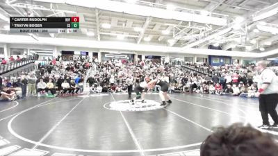 285 lbs 1st Place Match - Trayvn Boger, South Summit vs Carter Rudolph, Roy