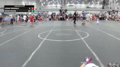76 lbs Round 2 (6 Team) - Logan Theobald, The Outsiders vs Brodi Moore, Upstate Uprising 2.0