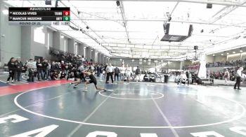 120 lbs Round Of 32 - Nicolas Vives, Trumbull vs Marcus Mizzone, Amity