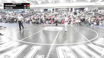 106 lbs 1st Place Match - Zayne Benson, Gunnison vs Noah Ahn, Timpanogos