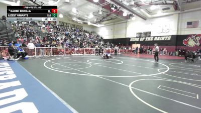105 lbs Champ. Round 1 - Naomi Bonilla, Fillmore vs Lizzet Uriarte, Paramount