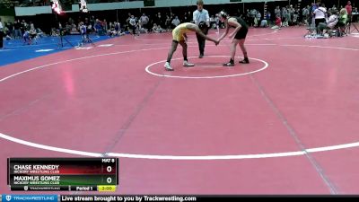 130 lbs Round 3 - Chase Kennedy, Hickory Wrestling Club vs Maximus Gomez, Hickory Wrestling Club
