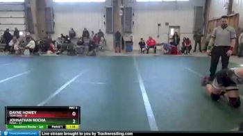 160 lbs Round 3 (4 Team) - Johnathan Rocha, POWA vs Dayne Howey, Team Ohio