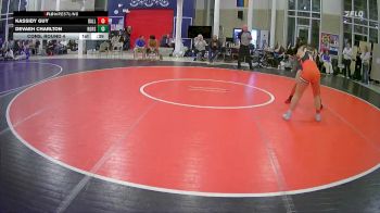 140 lbs Cons. Round 4 - Devaeh Charlton, Rogers vs Kassidy Guy, Dallas