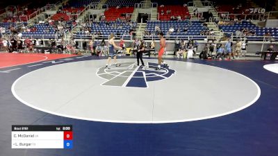 150 lbs Rnd Of 64 - Carmine McDaniel, VA vs Luke Burgar, TX