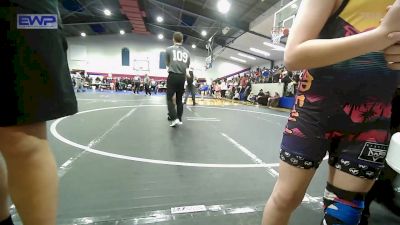 75 lbs Quarterfinal - Jace Wynn, Grove Takedown Club vs Tucker Novotny, Cowboy Wrestling Club