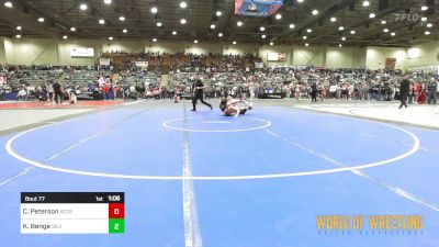 175 lbs Round Of 16 - Conner Peterson, Upper Valley Aces vs Kolby Benge, Silver State Wrestling Academy