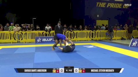 Michael Steven Megrath vs Darius Dante Anderson 2025 Pan IBJJF Jiu-Jitsu No-Gi Championship
