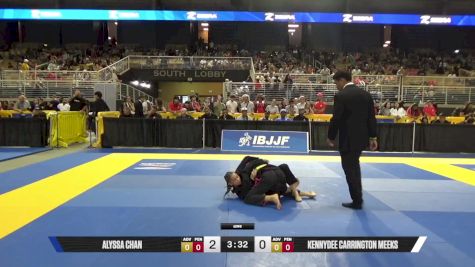 Kennydee Carrington Meeks vs Alyssa Chan 2025 Pan Kids Jiu-Jitsu IBJJF Championship