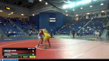 285 lbs 3rd Place Match - Joshua Mancia, Woodbridge vs Ashton Davis, Cleveland