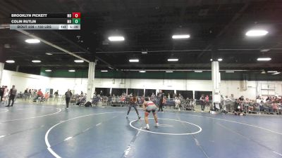 150 lbs Round Of 32 - Brooklyn Pickett, MD vs Colin Rutlin, MO