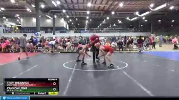 138 lbs Round 1 (6 Team) - Cannon Long, 84 ATHLETES vs Trey Thebarge, GREAT NECK WRESTLING CLUB