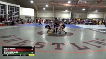 130 lbs Champ. Round 3 - Emma Shephard, Perry (Massillon) vs Sarah Abner, Eaton