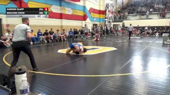 190 lbs Semis & 3rd Wb (16 Team) - Braxten Crow, Sheridan vs Carson Clapp, Star Valley