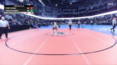 126 lbs 5th Place Match - Decklyn Reece, Vallivue vs Cody Osuna, Vallivue