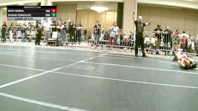 69 lbs Consi Of 8 #1 - Nico Serna, Juggernaut WC vs Shaun Gonzalez, Scrap Yard Garage