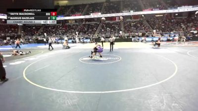 II-170 lbs Champ. Round 2 - Tavyn Macdonell, Bolivar-Richburg vs Markus Bazelais, Island Trees