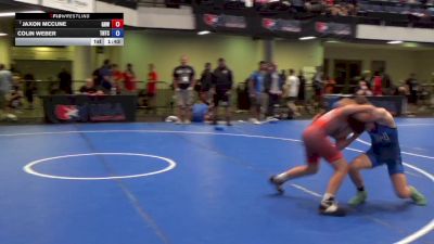 105 lbs Cons. Sub-semis - Jaxon McCune, Gold Rush Wrestling vs Colin Weber, Team Nazar Training Center