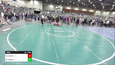 116 lbs Rr Rnd 1 - Makiah Carter, Willits Grappling Pack vs Michelle Mallari, South Reno WC