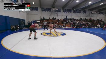 194 lbs Champ. Round 1 - Zaid Alvarez, Rancho San Juan vs Luciano Lopresti, Albany