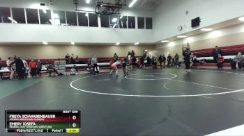 123-135 lbs Round 3 - Emery Iosefa, Federal Way Spartans Wrestling vs Freya Schwabenbauer, Ascend Wrestling Academy