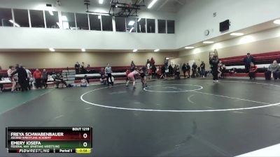 123-135 lbs Round 3 - Emery Iosefa, Federal Way Spartans Wrestling vs Freya Schwabenbauer, Ascend Wrestling Academy