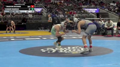 106 lbs Semifinal - Traevon Ducking, Brownsburg vs Connor Maddox, Westfield