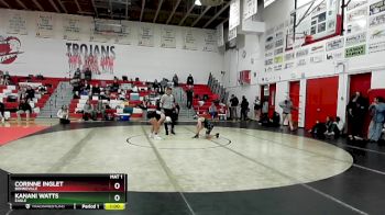 107 lbs Cons. Round 3 - Kanani Watts, Eagle vs Corinne Inglet, Bonneville