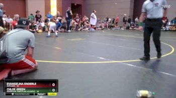 80/90 3rd Place Match - Chloe Green, Hurricane Wrestling Academy vs Evangelina Enderle, Outlaws